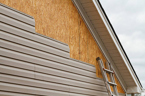 Professional Siding Contractor technician working in Ohiopyle, PA